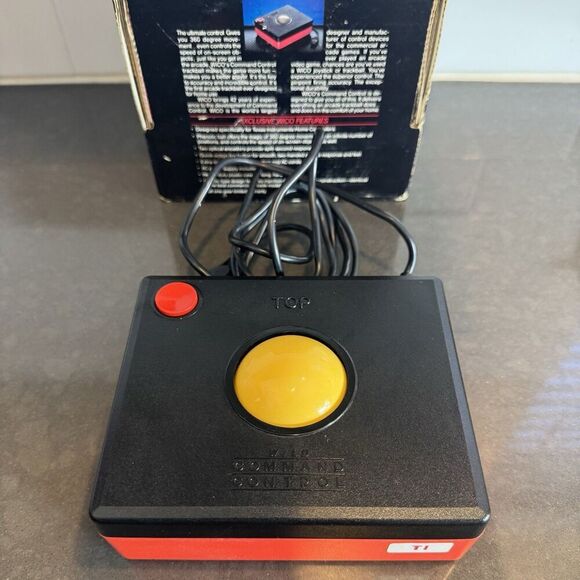Wico Other - Wico Command Control Joystick w/ Box -Atari 400 800 & Commodore VIC-20 / 75-4560